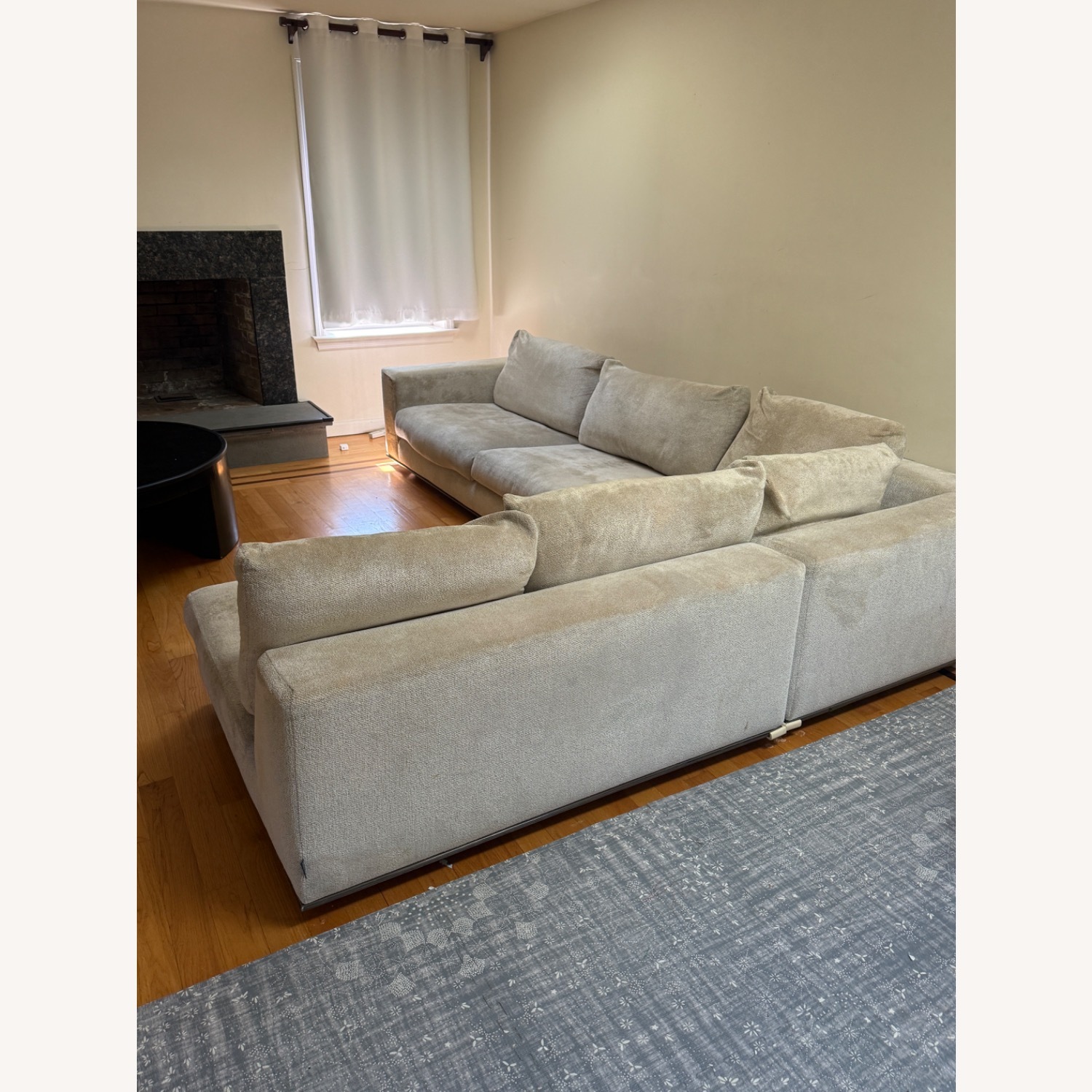 Minotti Natural Fabric 3+ Piece Sectional - image-2