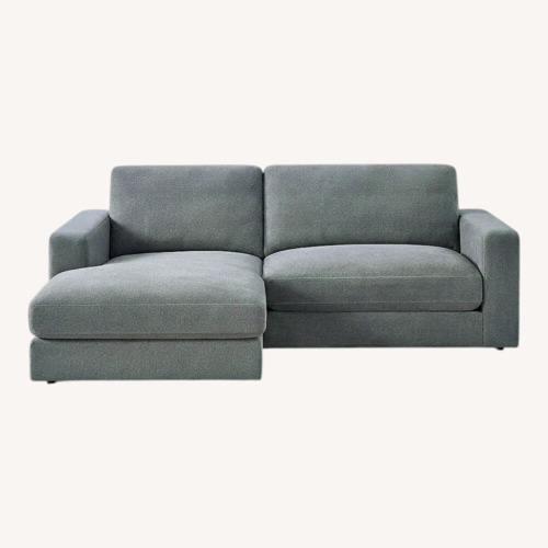 Used Henredon Light Gray L-Sectional Couch  for sale on AptDeco