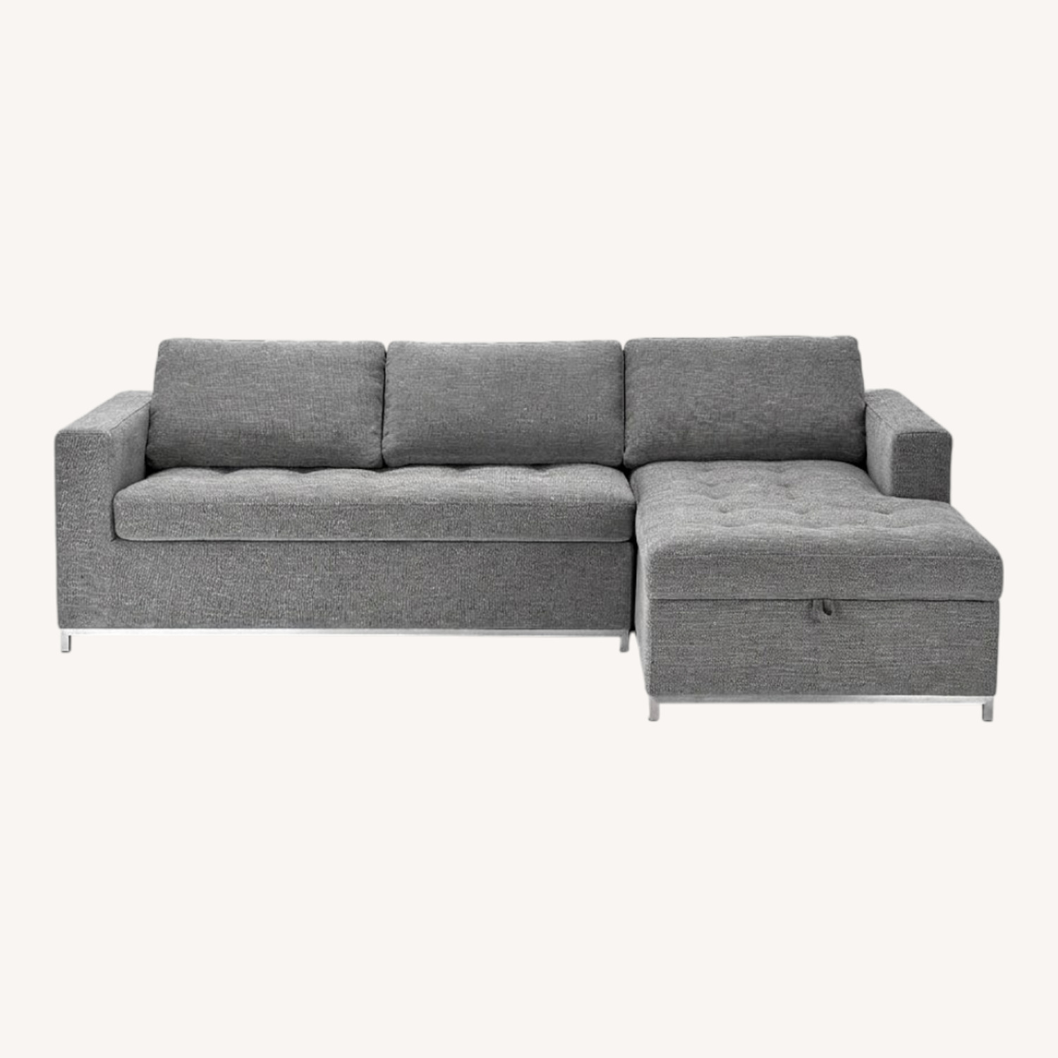 Article Soma Grey Sleeper Sectional (Sofa Bed) - image-0