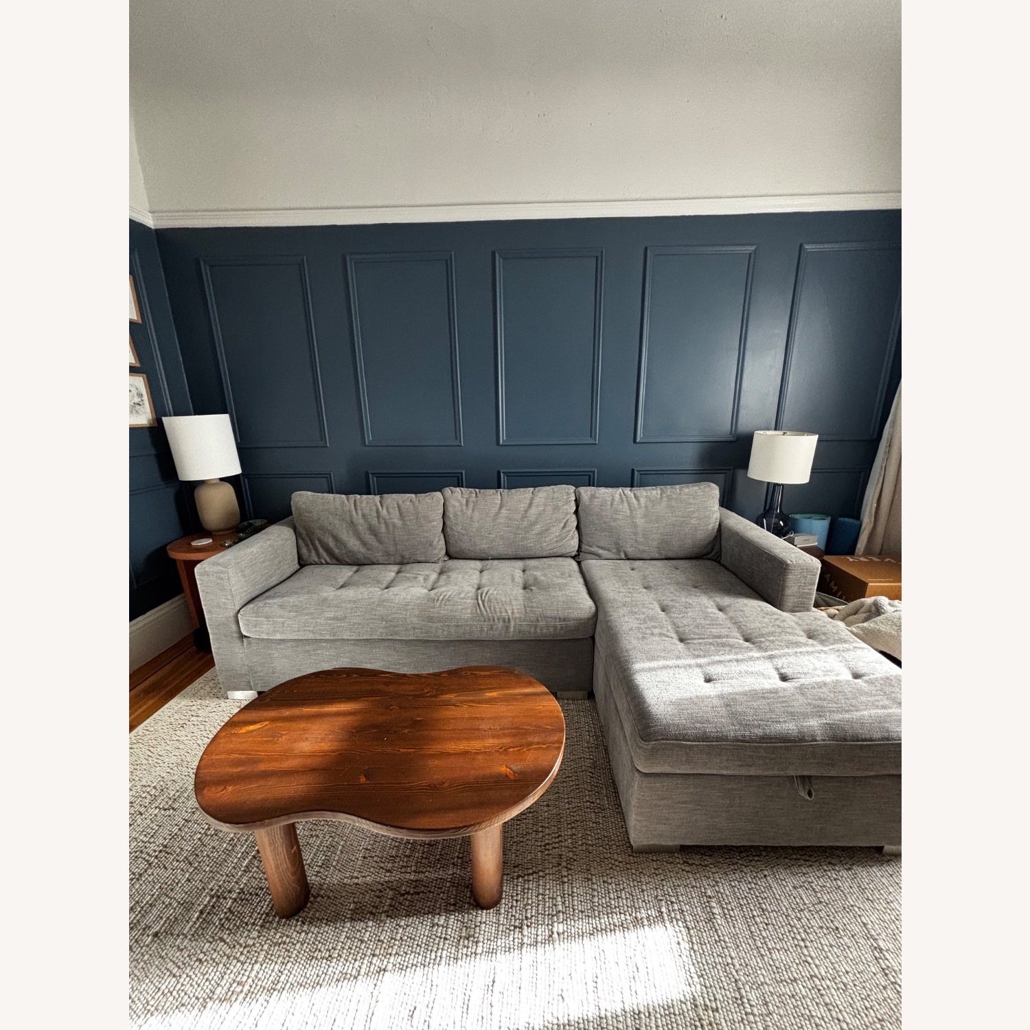Article Soma Grey Sleeper Sectional (Sofa Bed) - image-2