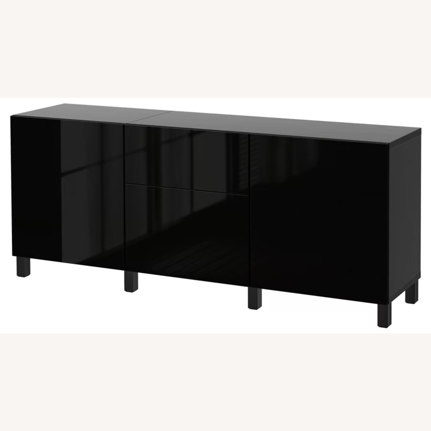 IKEA BESTÅ W Glass Top - image-3