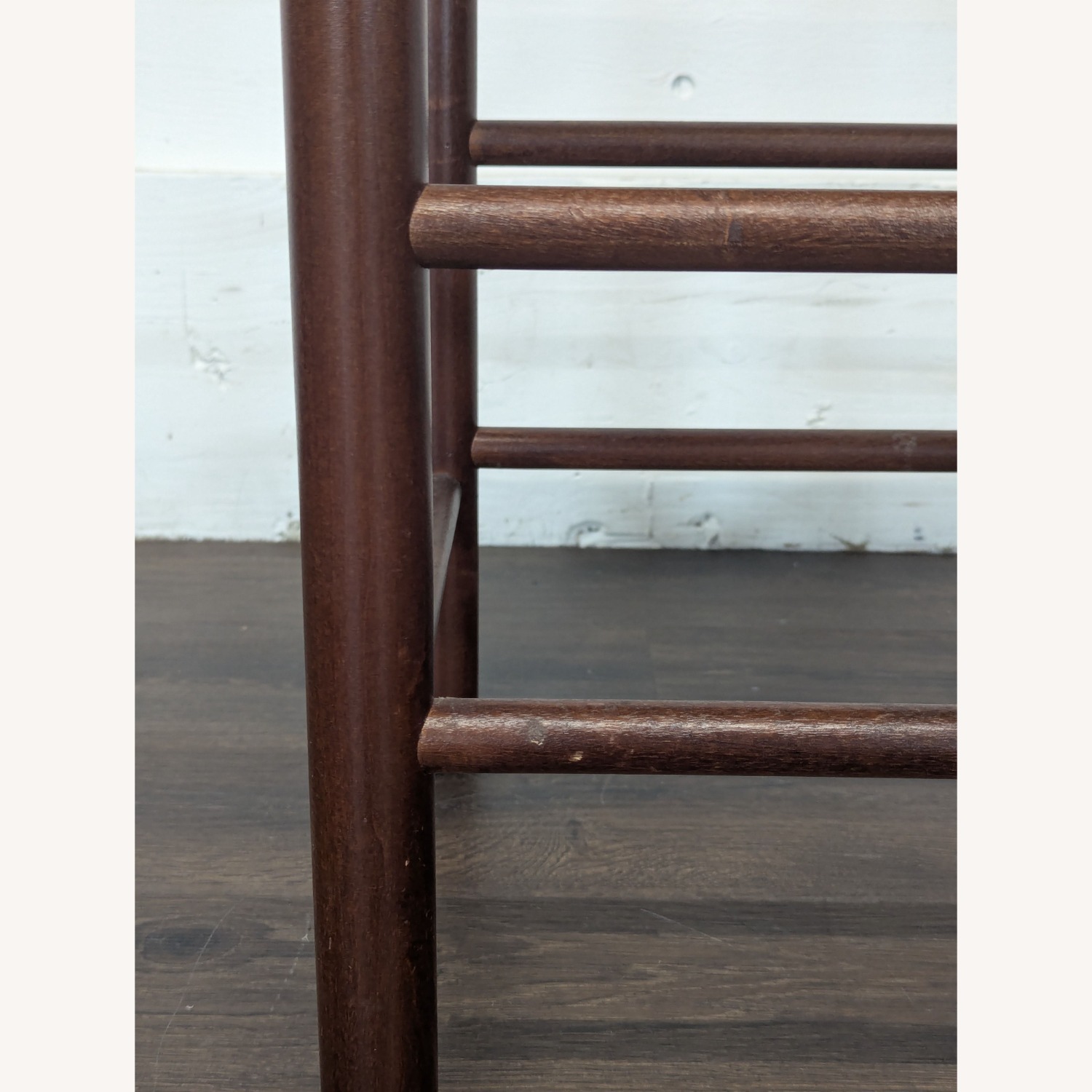 Wood Bench with Webbing Top - image-1
