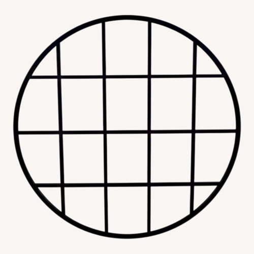 Used Walker Edison Windowpane Mirror for sale on AptDeco