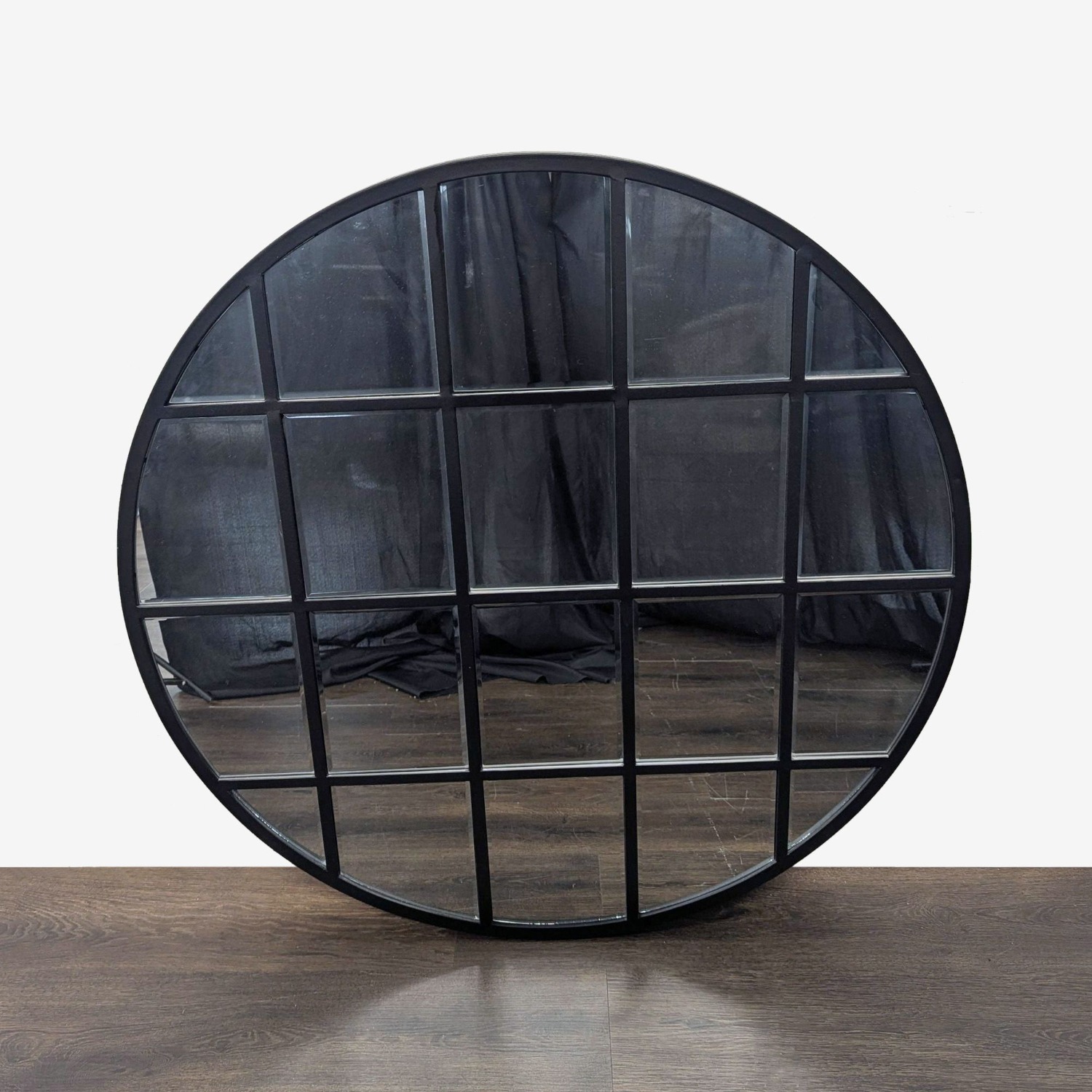 Walker Edison Windowpane Mirror - image-3