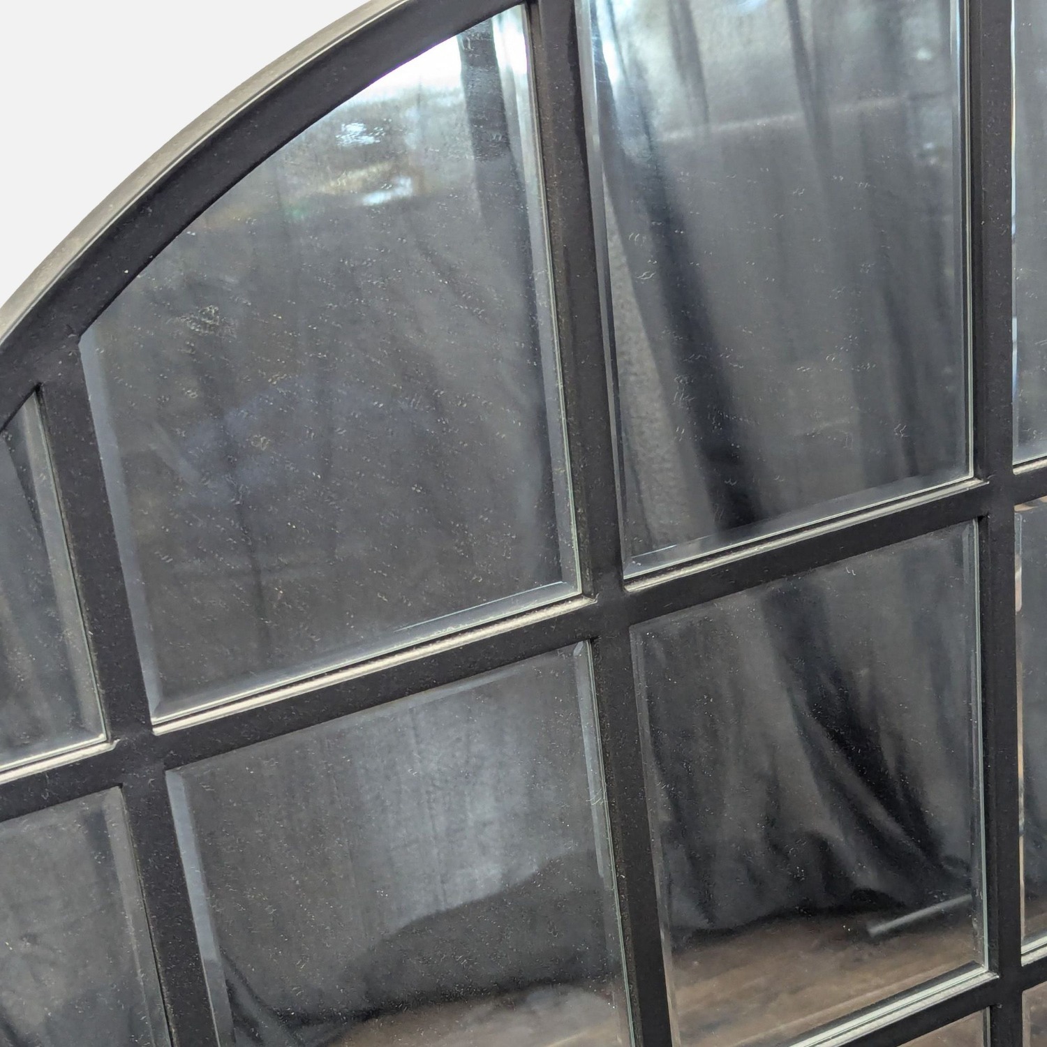 Walker Edison Windowpane Mirror - image-2
