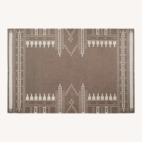 Used The Citizenry Geometric Flatweave 9'x12' Area Rug for sale on AptDeco