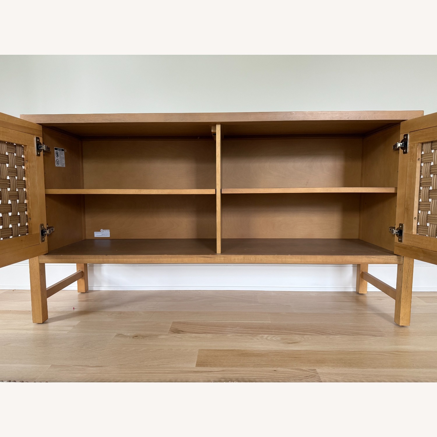 Threshold By Studio Mcgee Natural Wood Sideboard - image-2