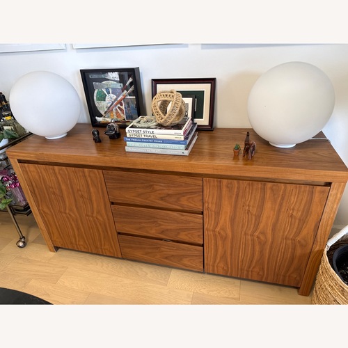 Used Light Brown Wood Sideboard for sale on AptDeco