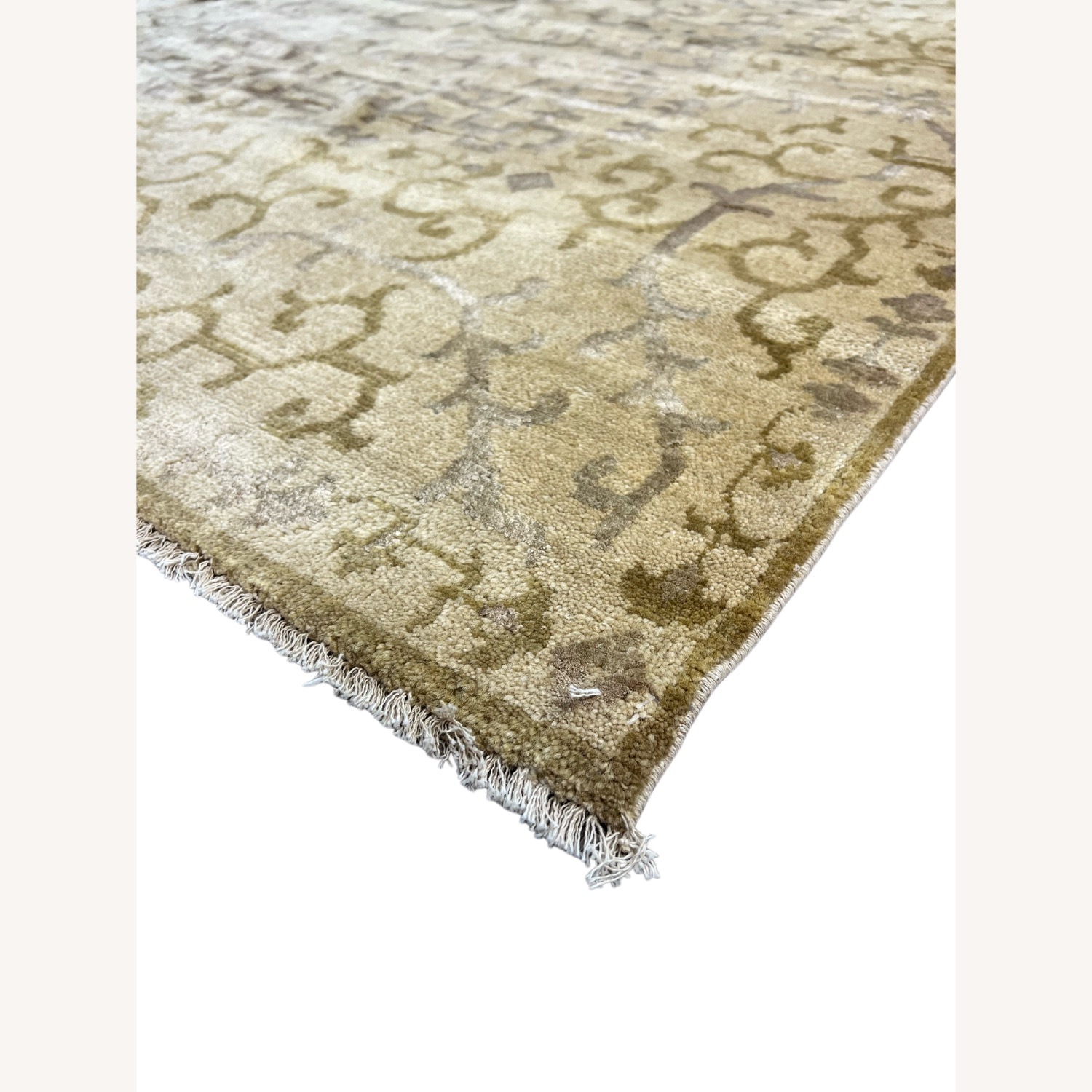 Natural Wool Area Rug 9' x 12' - image-2