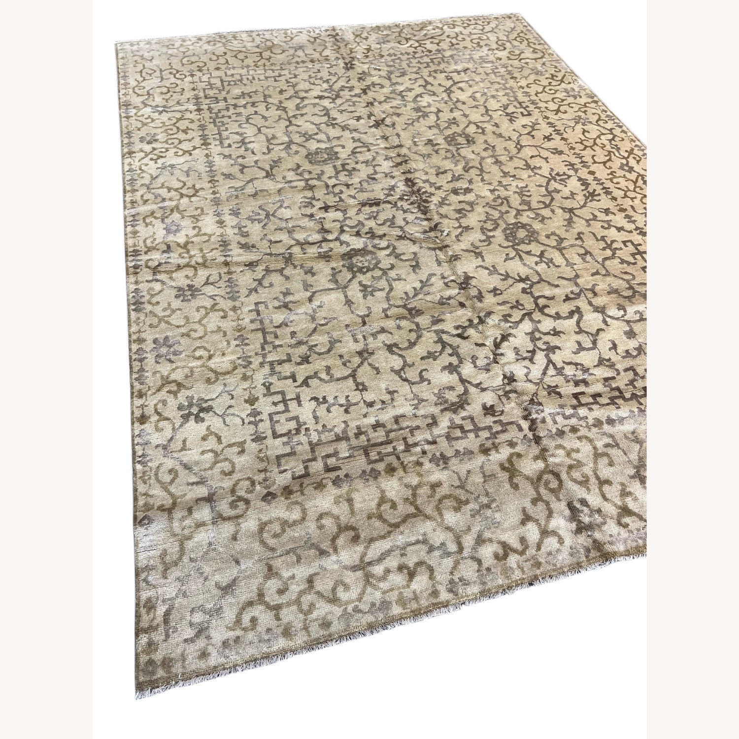 Natural Wool Area Rug 9' x 12' - image-4