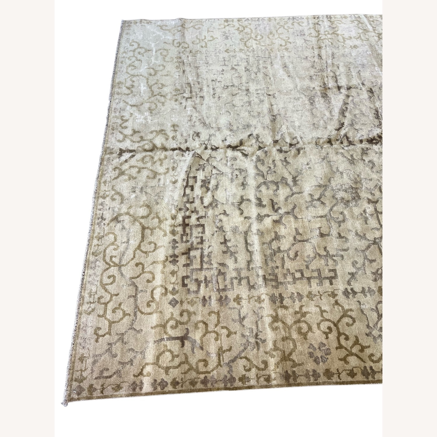 Natural Wool Area Rug 9' x 12' - image-1
