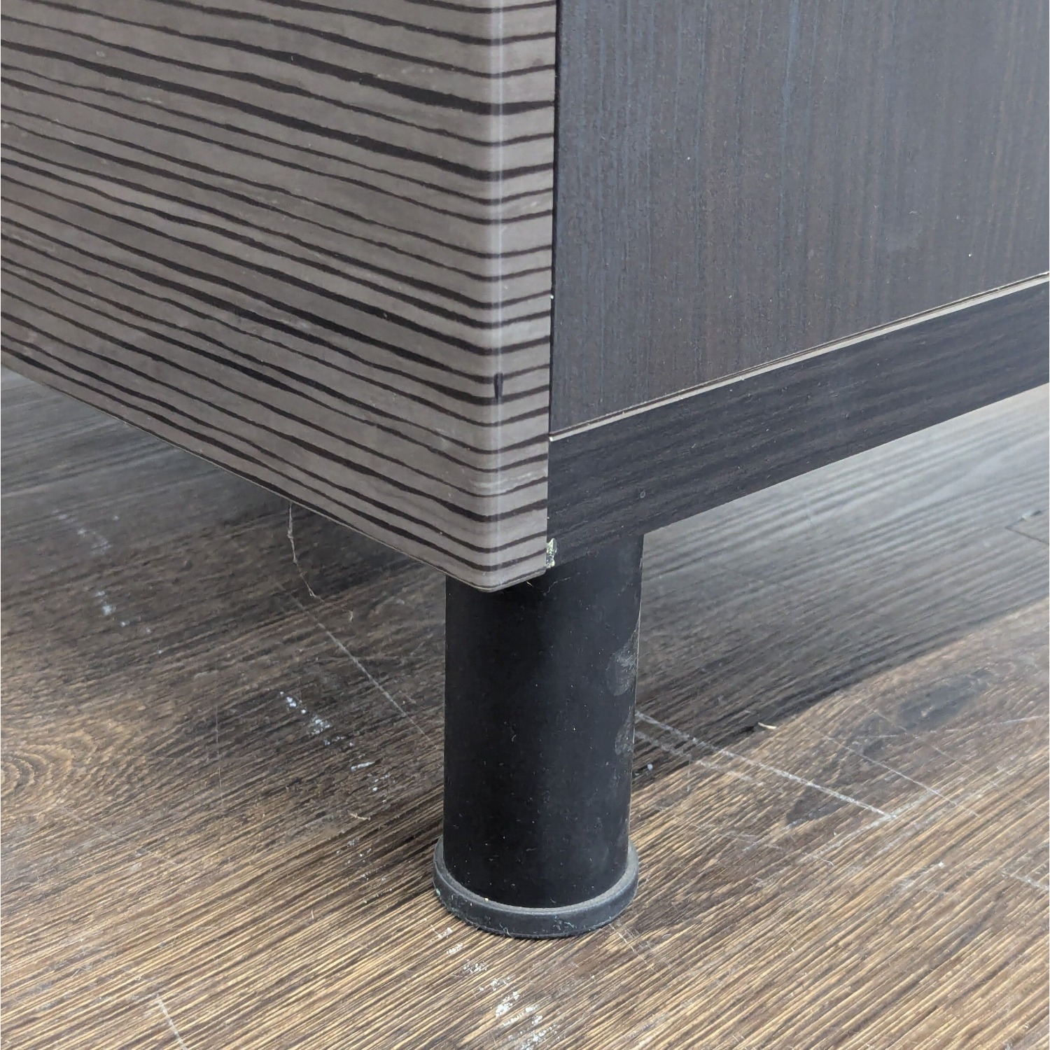 Three Shelf Nightstand with Cabinet Doors	 - image-5