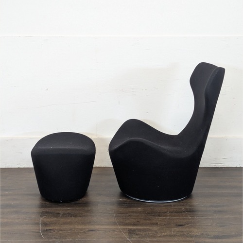 Used B&B Italia Grande Papilio Lounge Chair + Ottoman  for sale on AptDeco