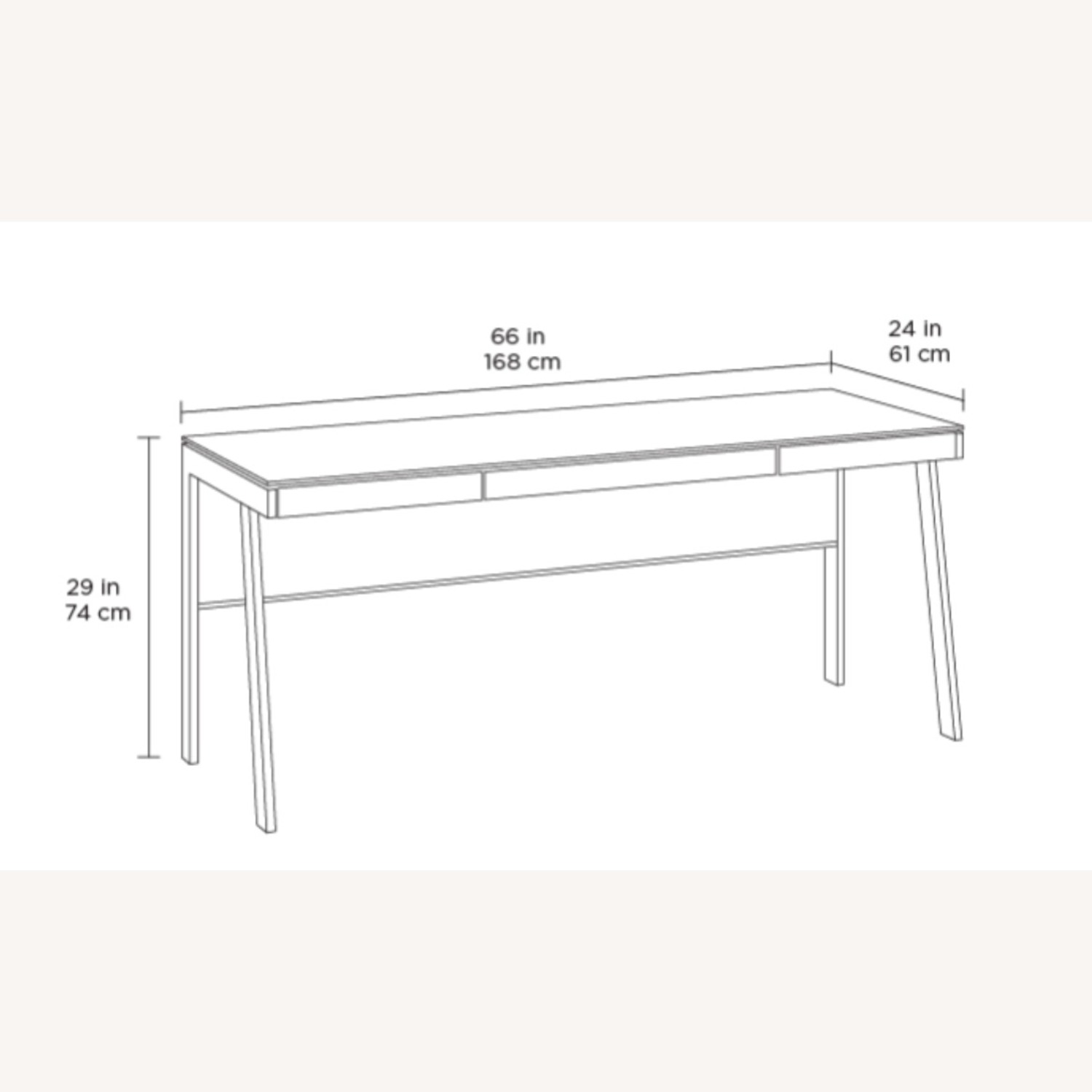 BDI Furniture Sigma Black Wood Desk - image-2