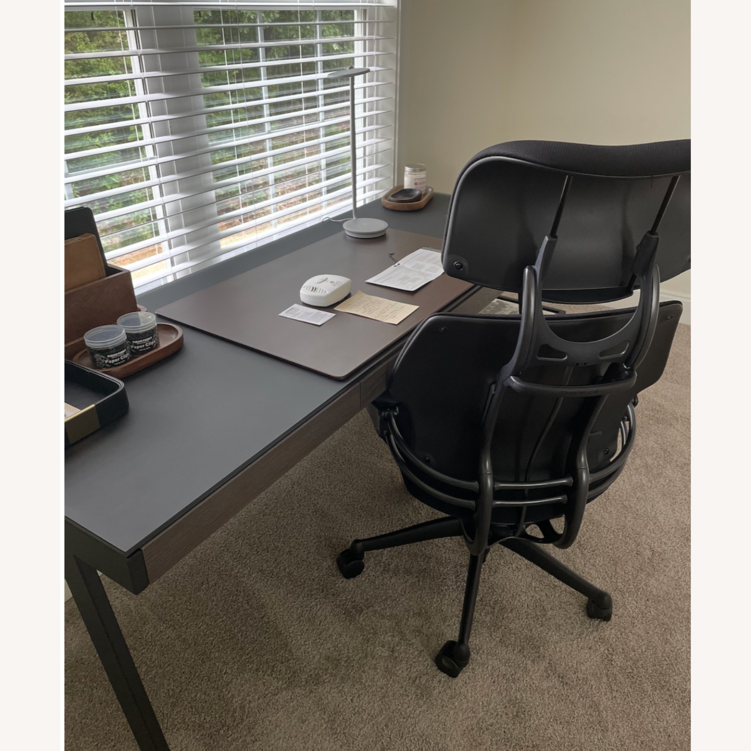 BDI Furniture Sigma Black Wood Desk - image-3