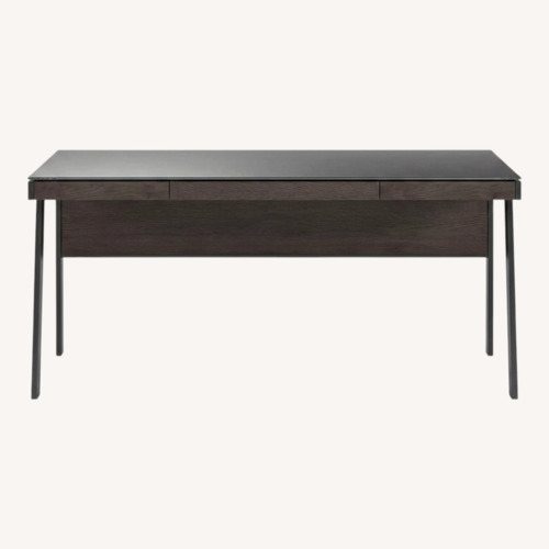 Used BDI Furniture Sigma Black Wood Desk for sale on AptDeco