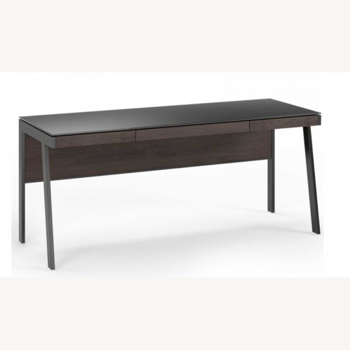 Used BDI Furniture Sigma Black Wood Desk for sale on AptDeco