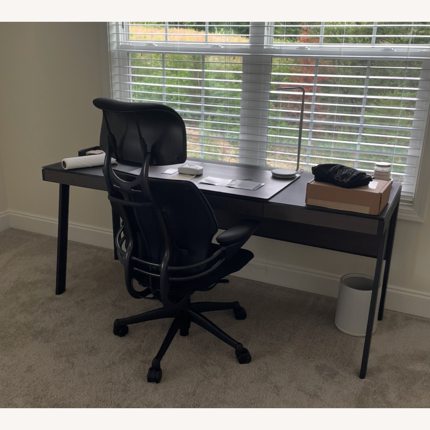 BDI Furniture Sigma Black Wood Desk - image-4
