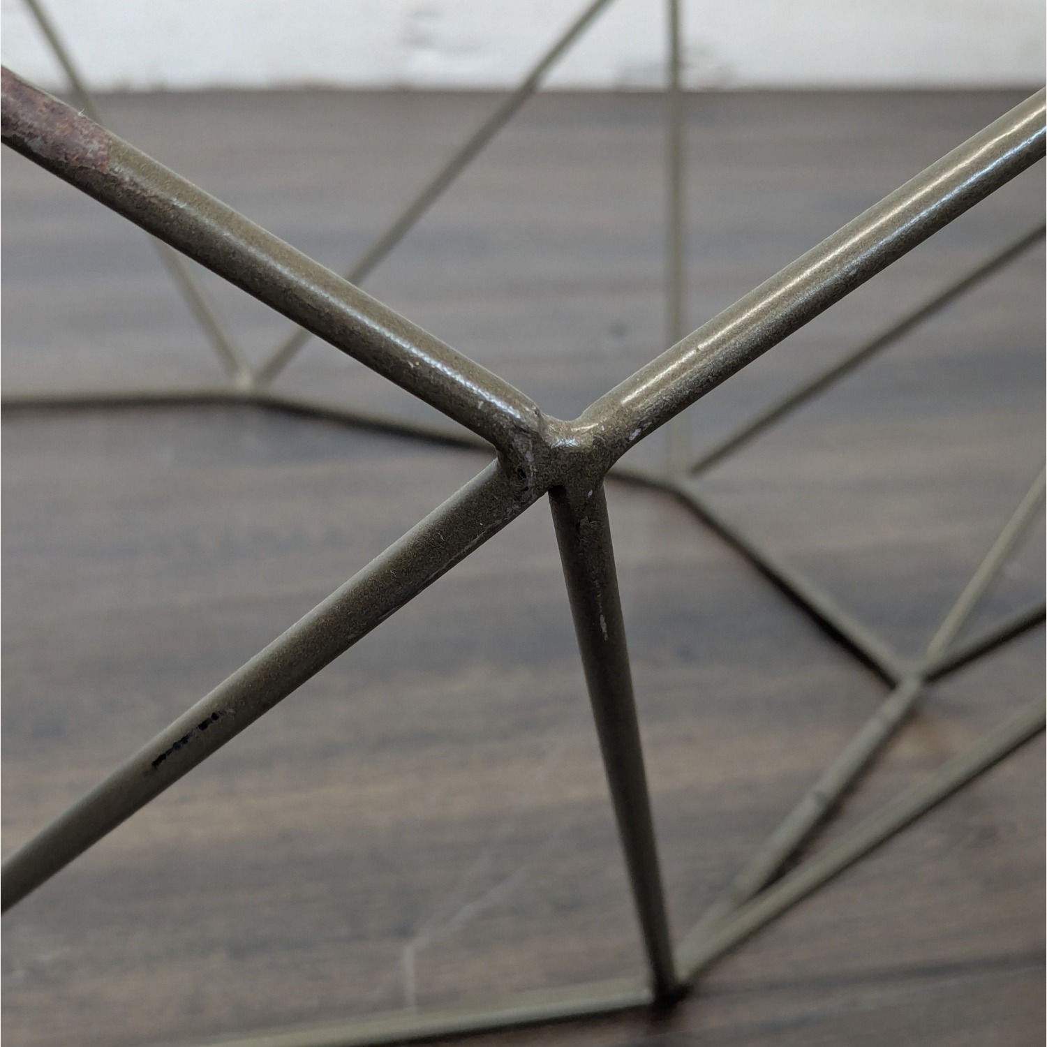 Glass Top Octagon Coffee Table - image-2