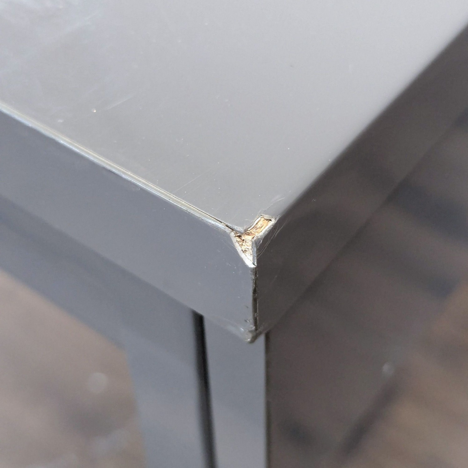 IKEA Besta Desk with Metal Frame and Dual Drawers - image-3