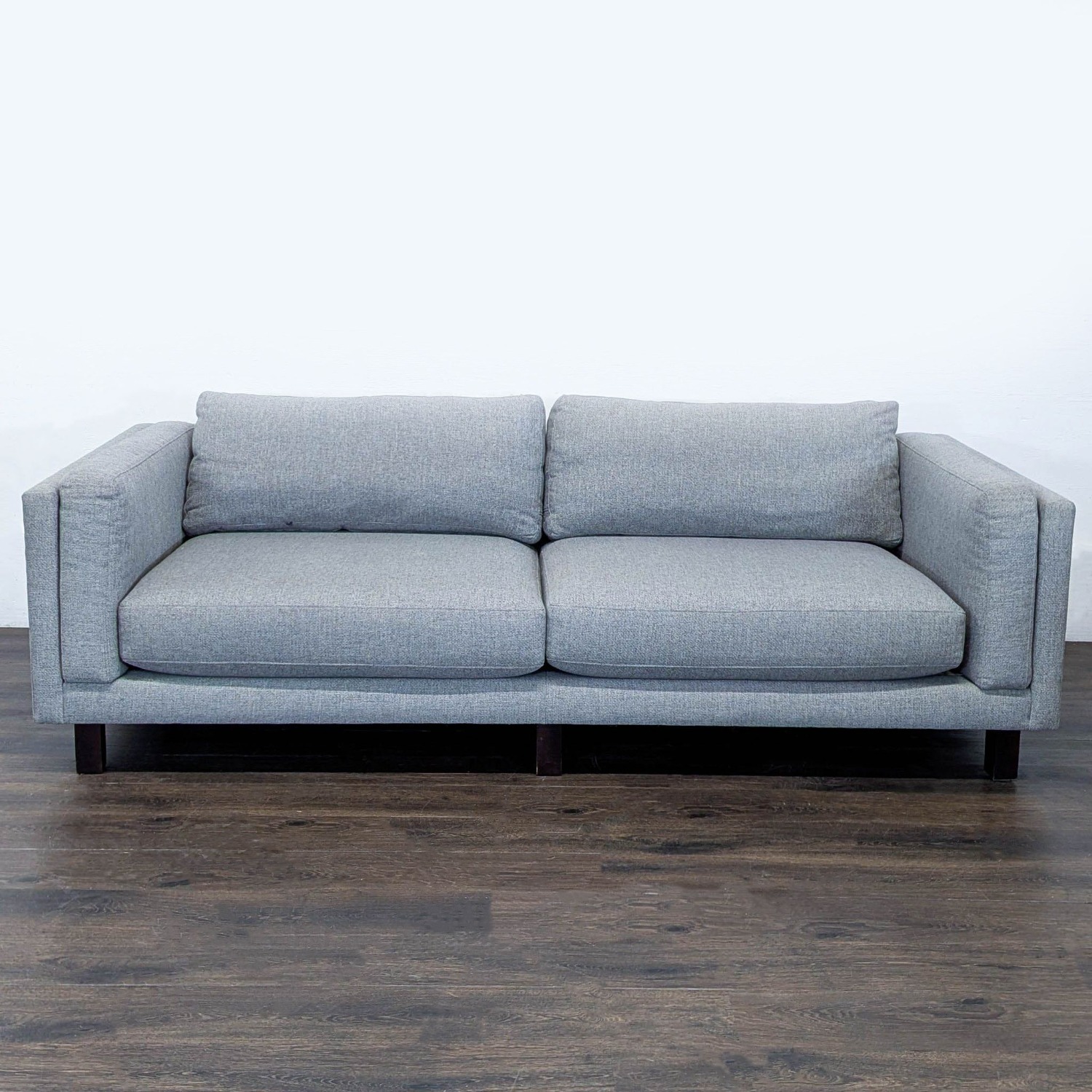 Room & Board Modern Gray 3-Seat Sofa - image-5