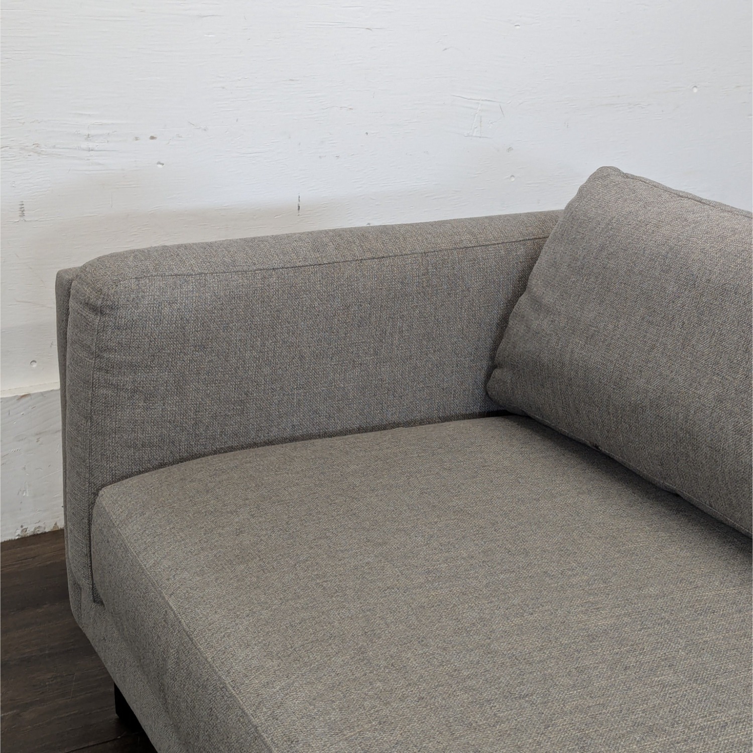 Room & Board Modern Gray 3-Seat Sofa - image-1
