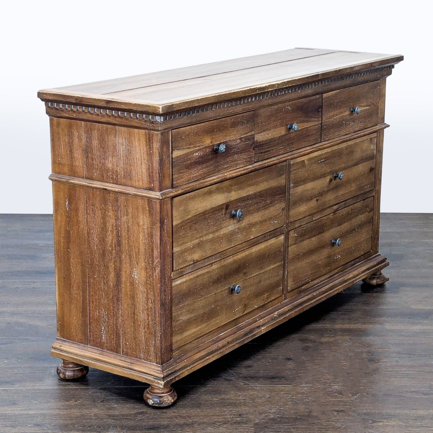 Restoration Hardware Jameson 7-Drawer Wooden - image-8