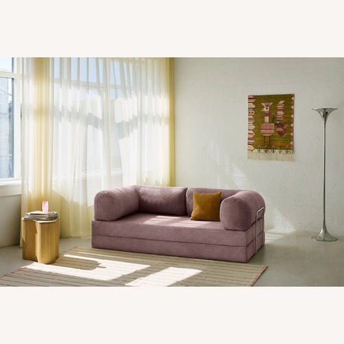 Used Teddy Sofa by OHMU in Purple for sale on AptDeco
