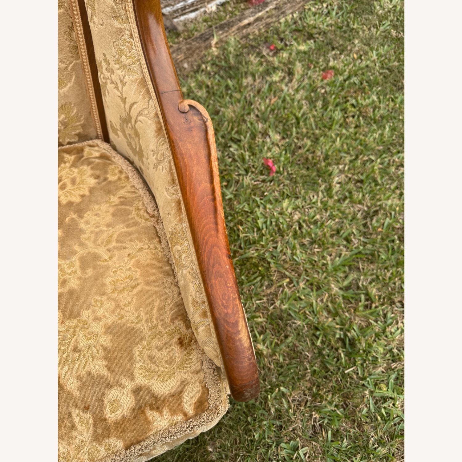 Vintage Armchairs Barrel Back to Restore - image-7
