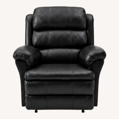 Used Oversized Black Rocker Recliner Manual for sale on AptDeco