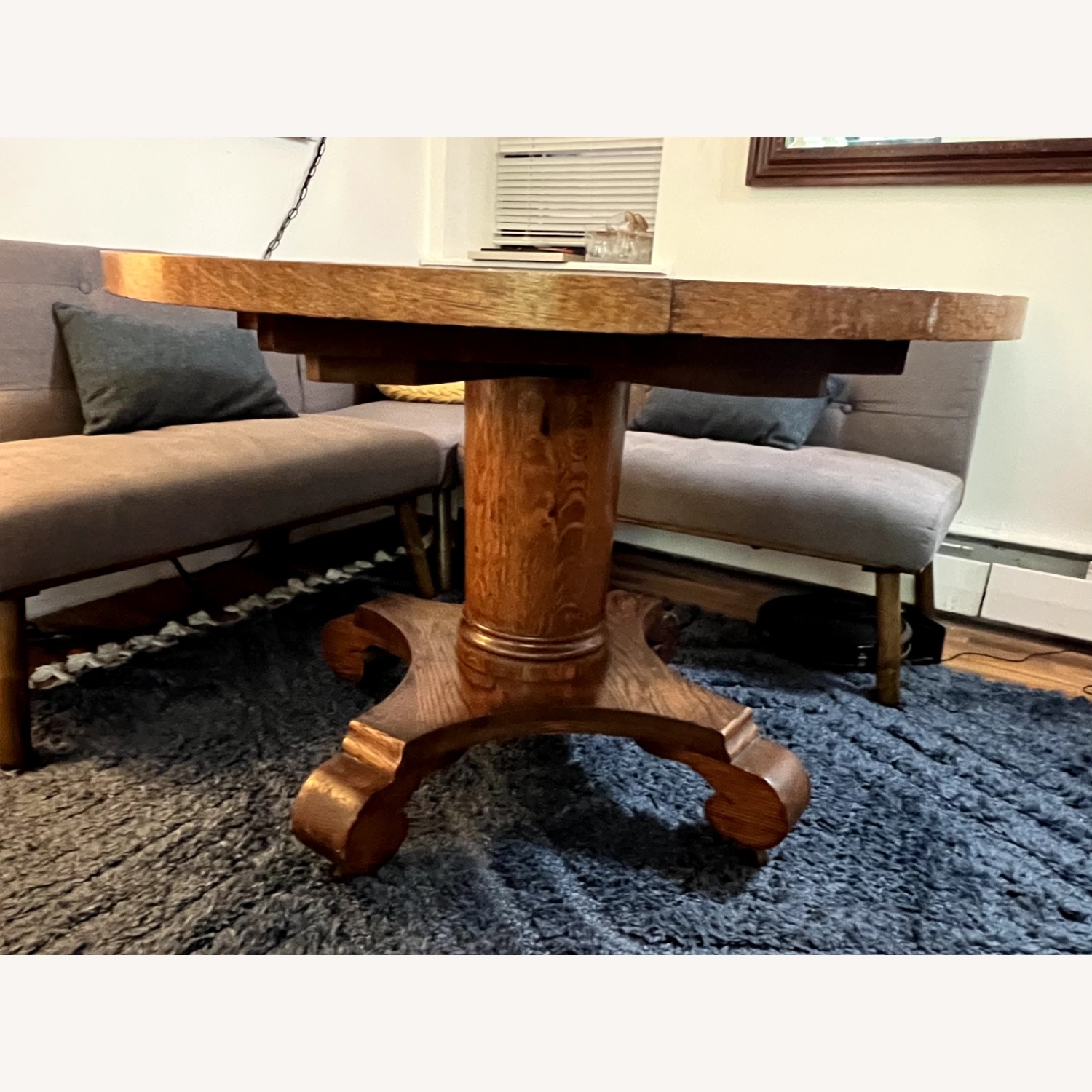 Mid-Century Round Dining Table - image-6