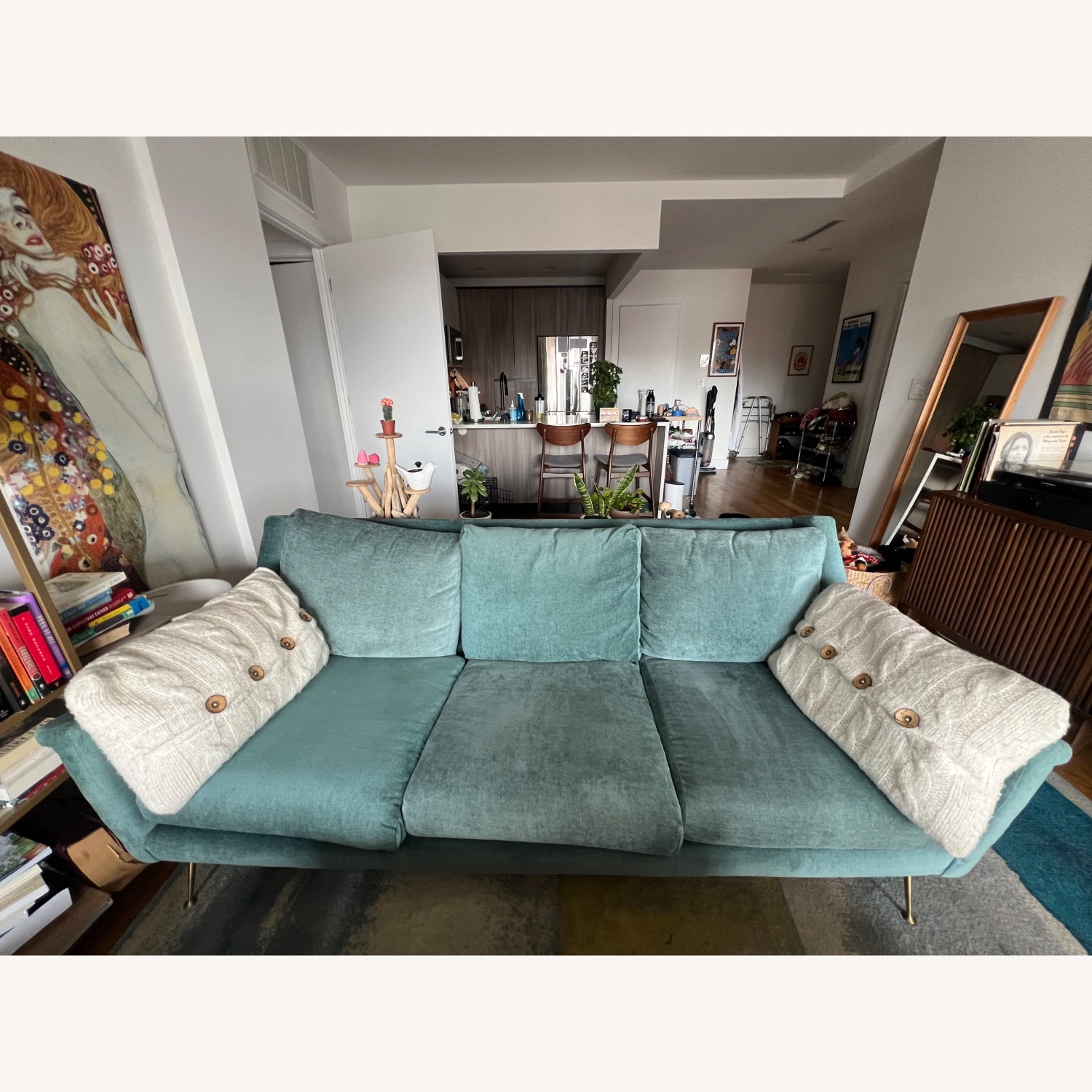 West Elm Carlo Mid Century Sofa - image-2