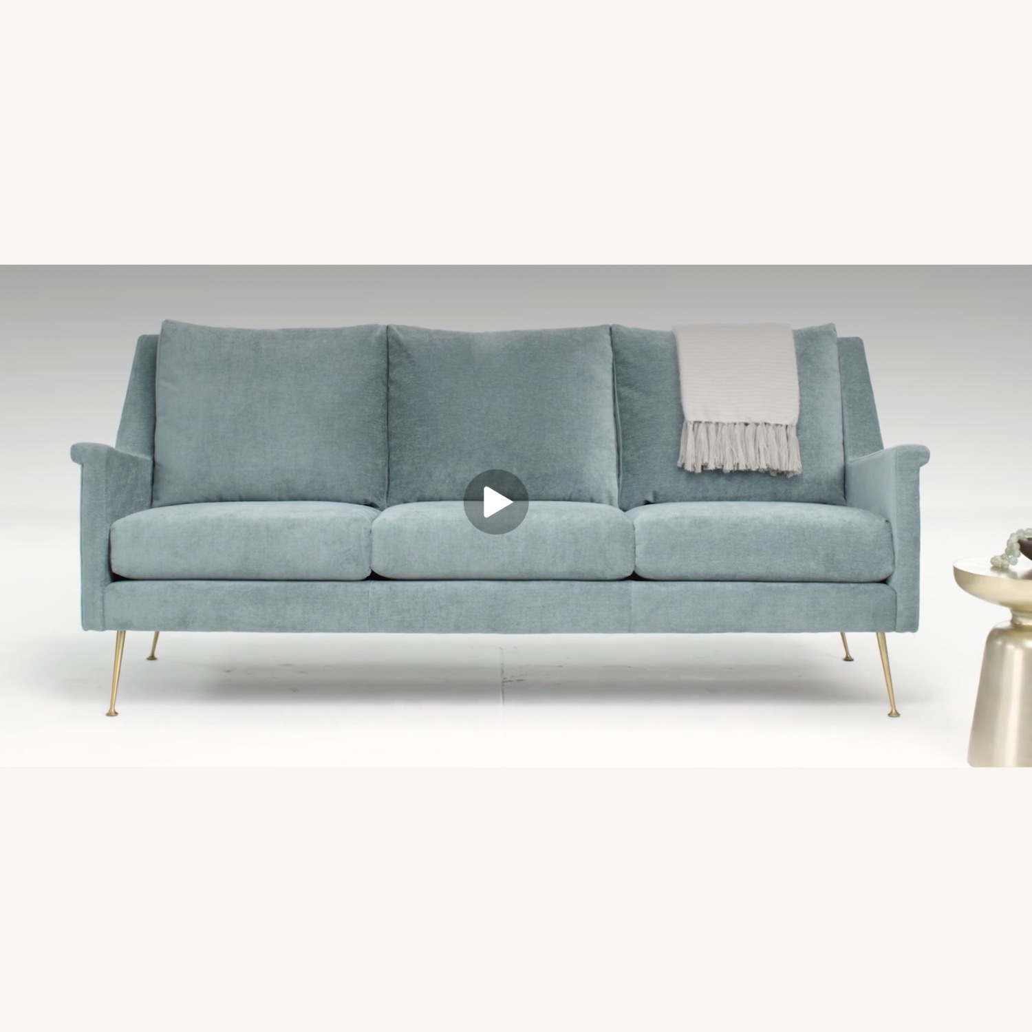 West Elm Carlo Mid Century Sofa - image-3