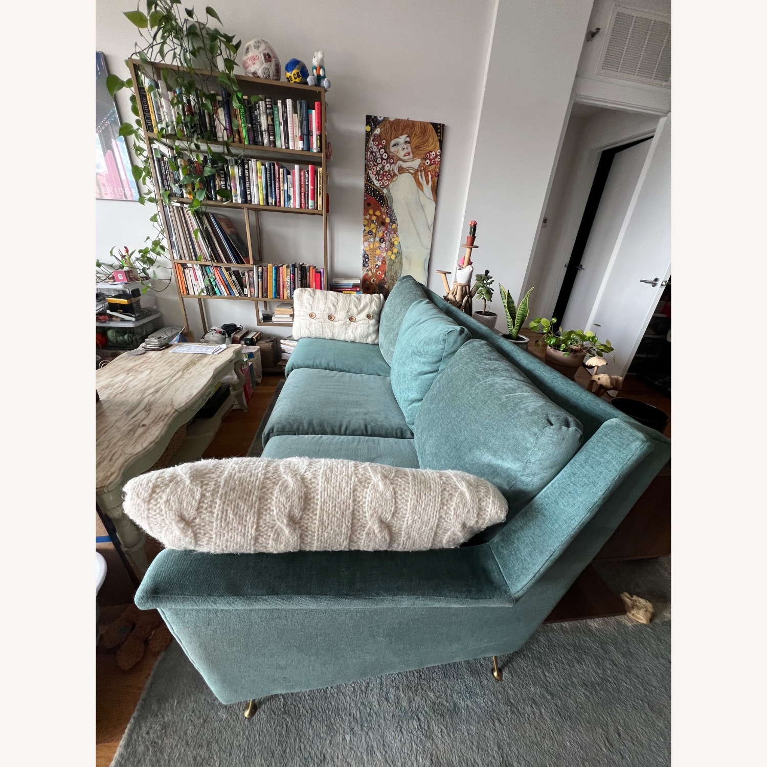 West Elm Carlo Mid Century Sofa - image-1