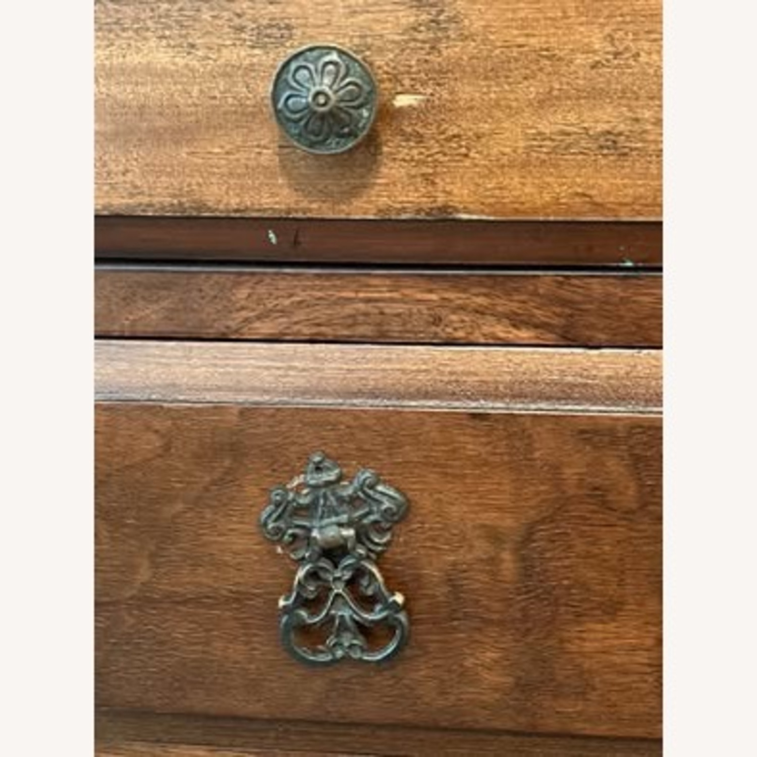 Antique Skandia Secretary Desk (c. 1920s) - image-4