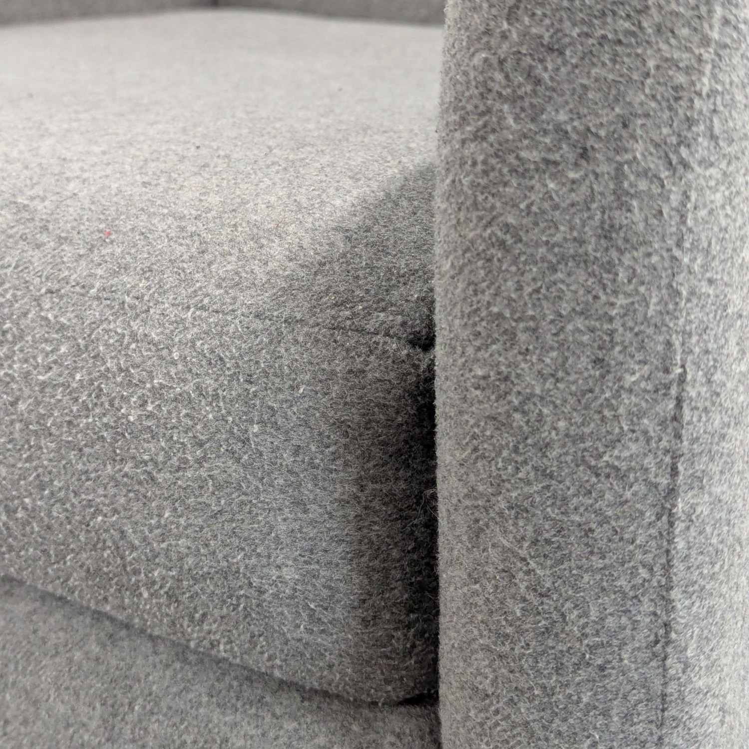 West Elm Modern Gray Rocking Lounge Chair - image-8