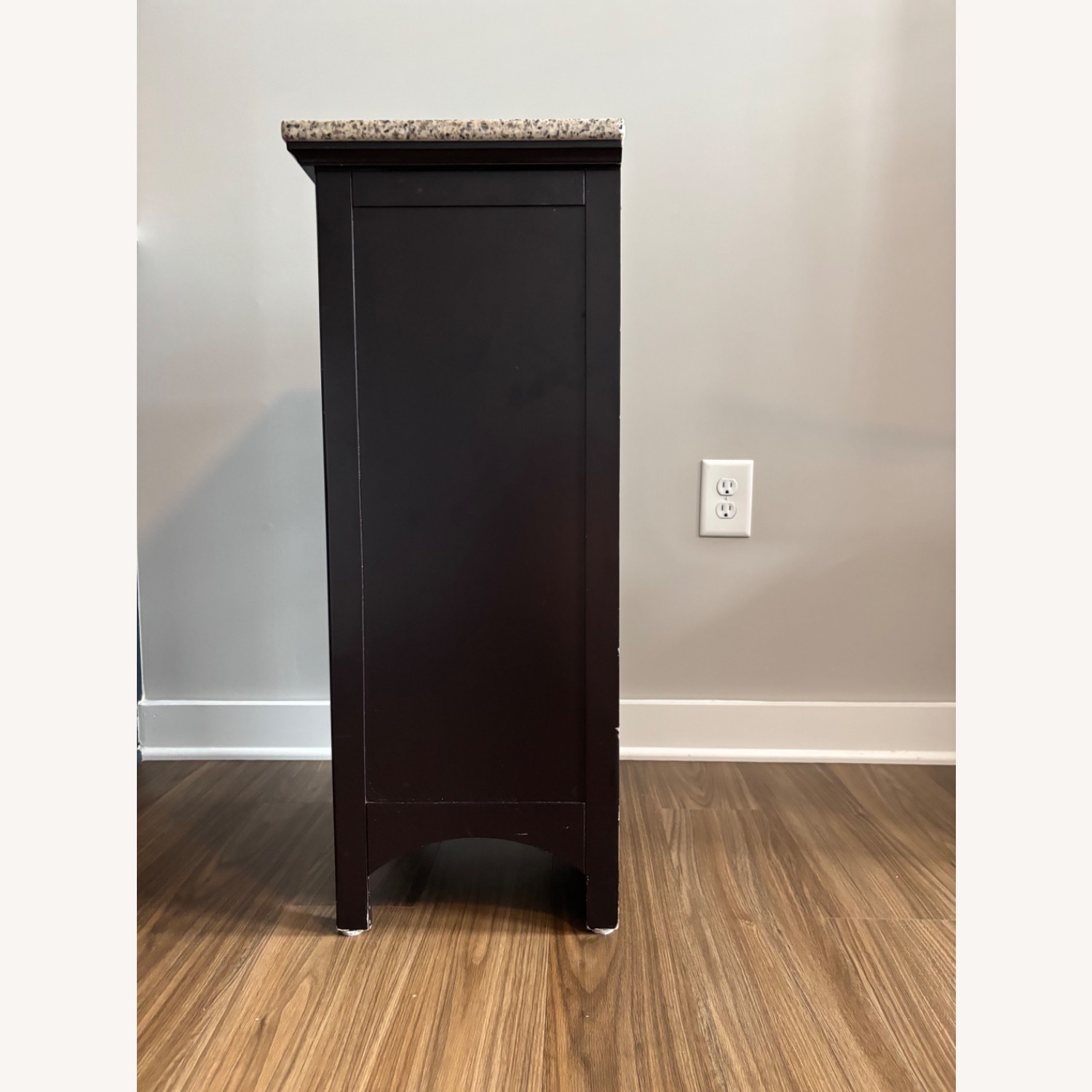 Dark Brown Nightstand - image-3