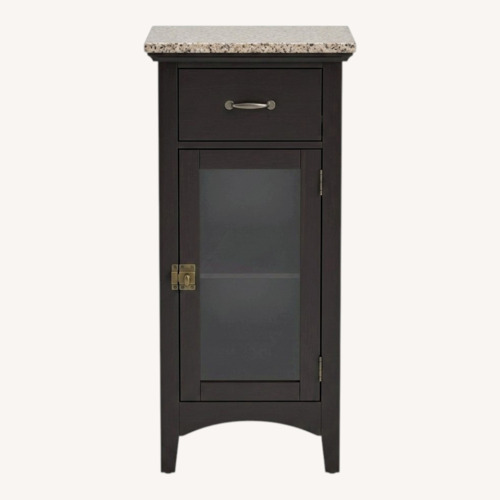 Used Dark Brown Nightstand for sale on AptDeco