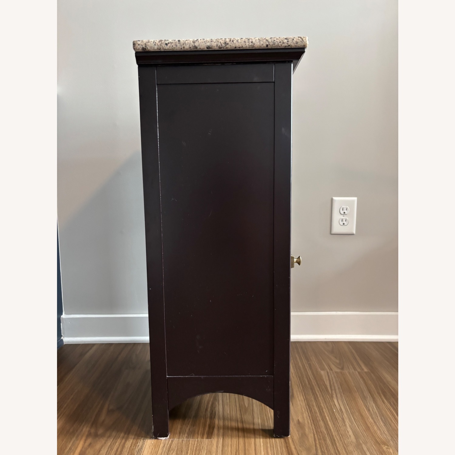 Dark Brown Nightstand - image-2