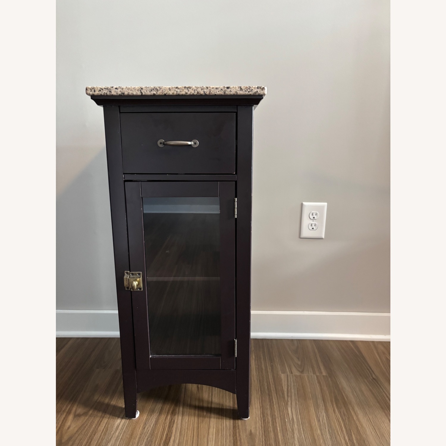 Dark Brown Nightstand - image-4