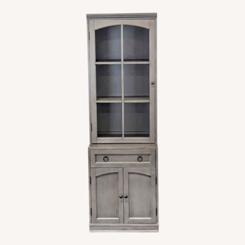 Used One Drawer Hutch with Glass Doors  for sale on AptDeco