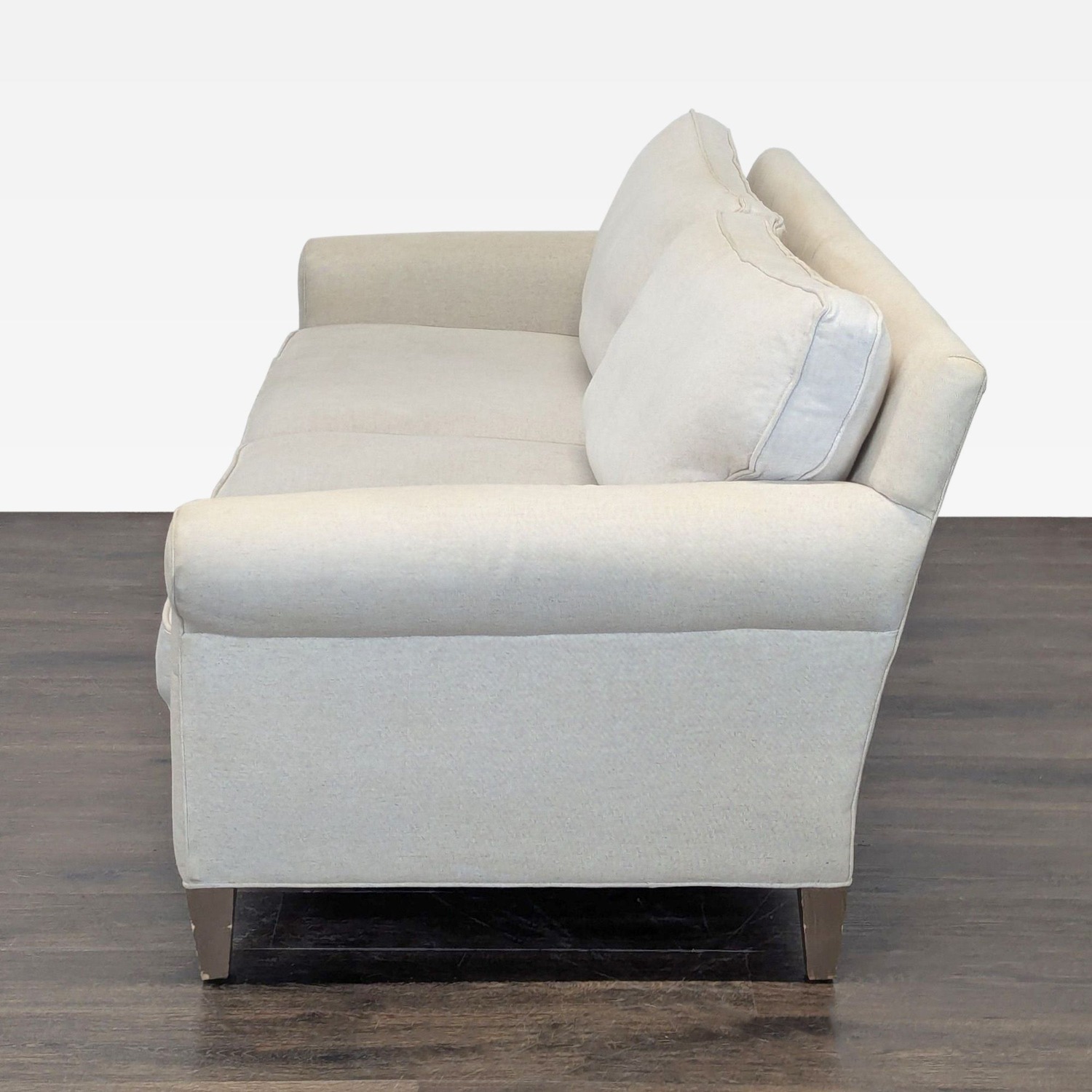 Crate & Barrel Montclair 2-Seat Sofa in Light Beige - image-7