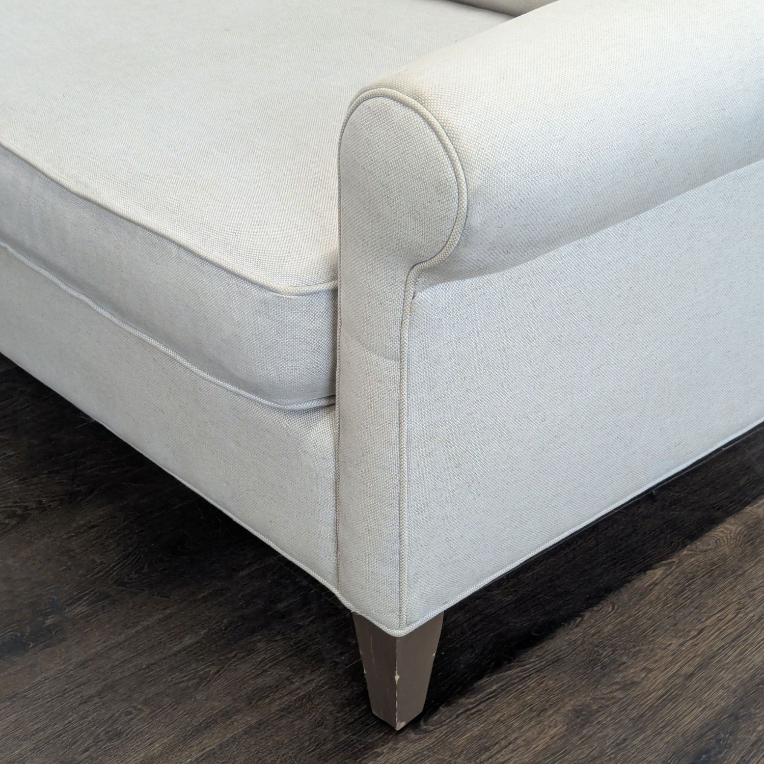 Crate & Barrel Montclair 2-Seat Sofa in Light Beige - image-10