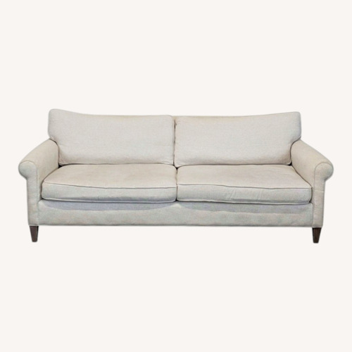 Used Crate & Barrel Montclair 2-Seat Sofa in Light Beige for sale on AptDeco