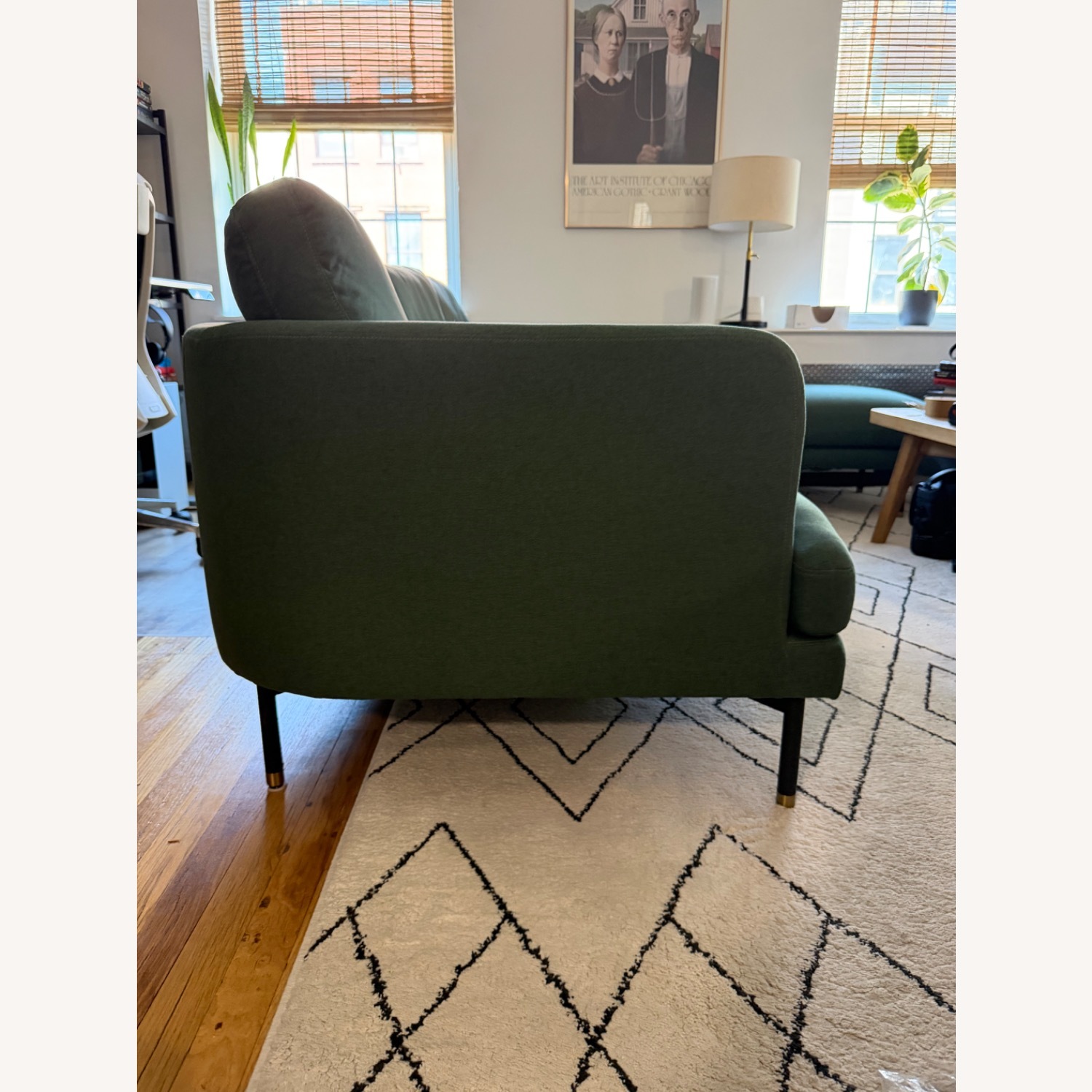 Castlery Pebble Green 3 Seater Sofa with Ottoman - image-8
