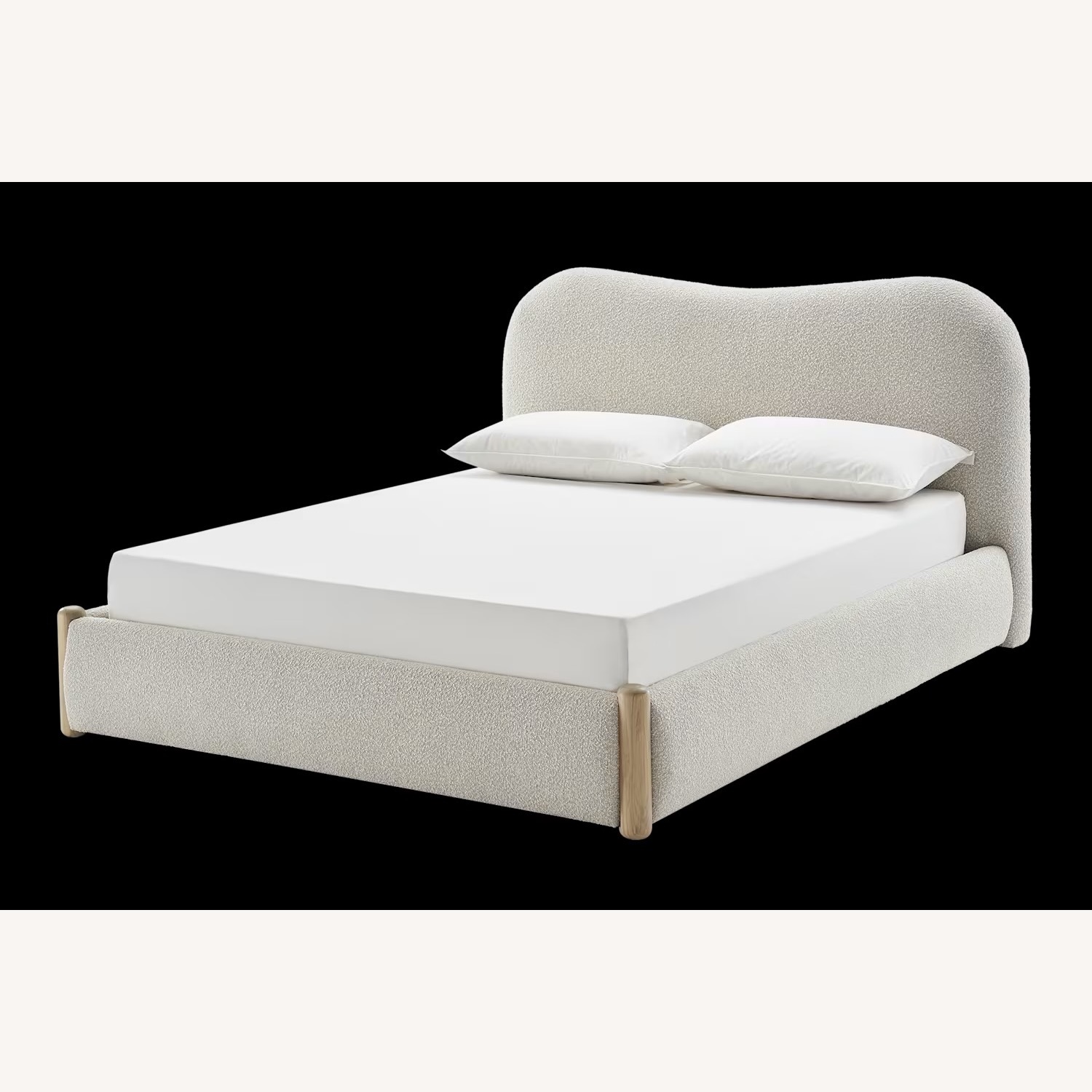 Castlery Natural Fabric Queen Bed - image-4