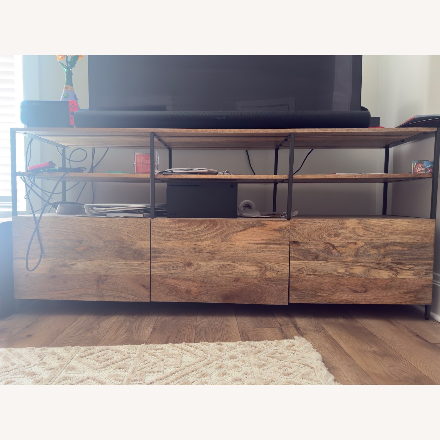 West Elm Industrial Media Console - image-1