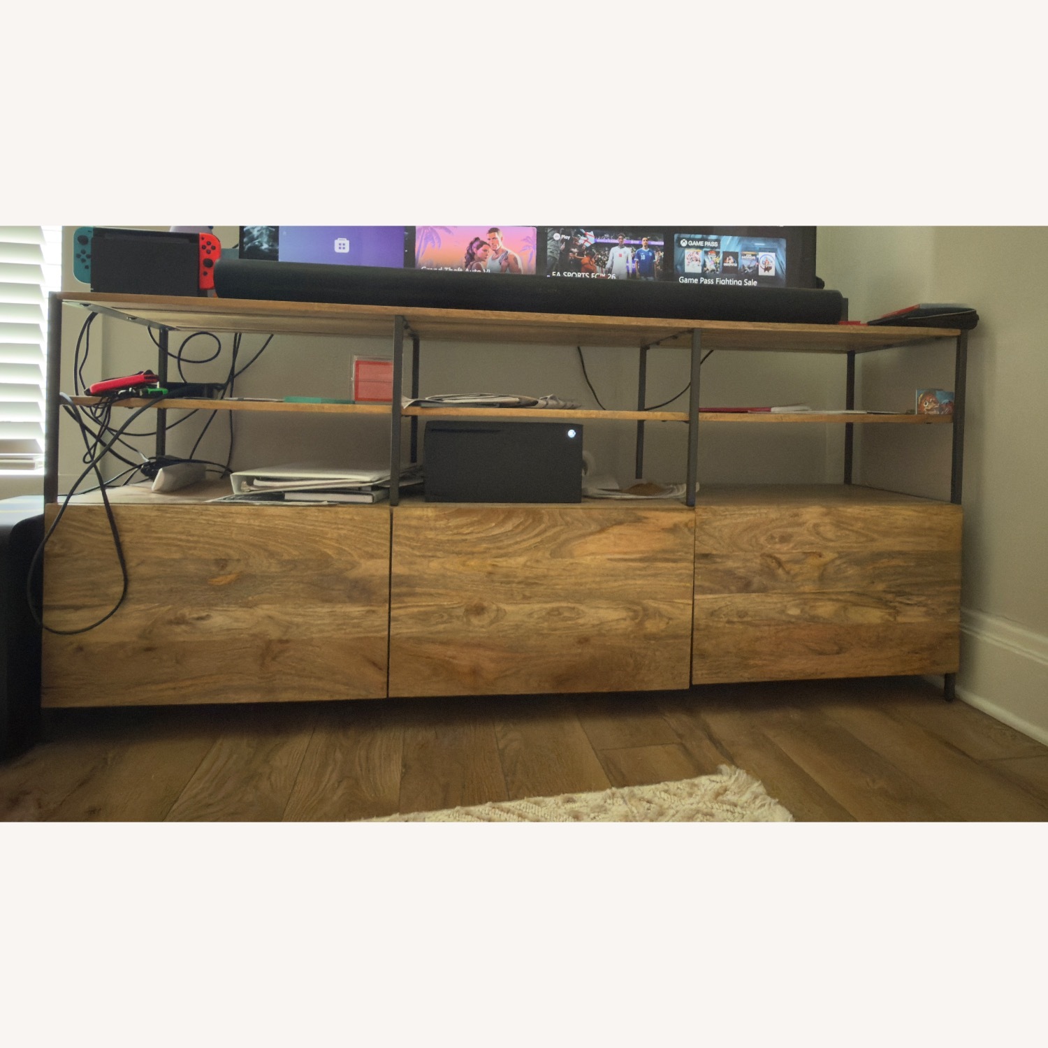 West Elm Industrial Media Console - image-2