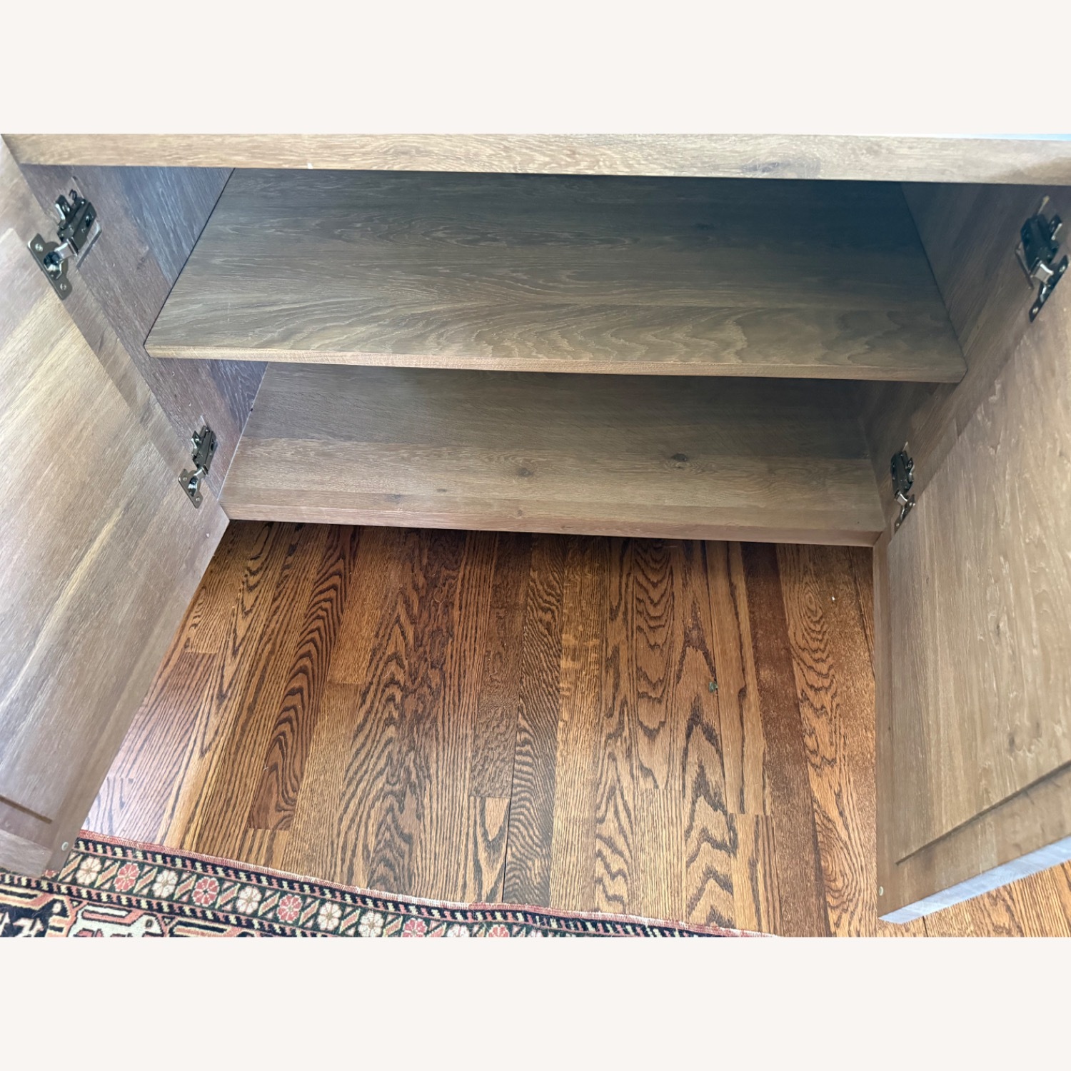 Crate & Barrel Aspen Wood Sideboard - image-4