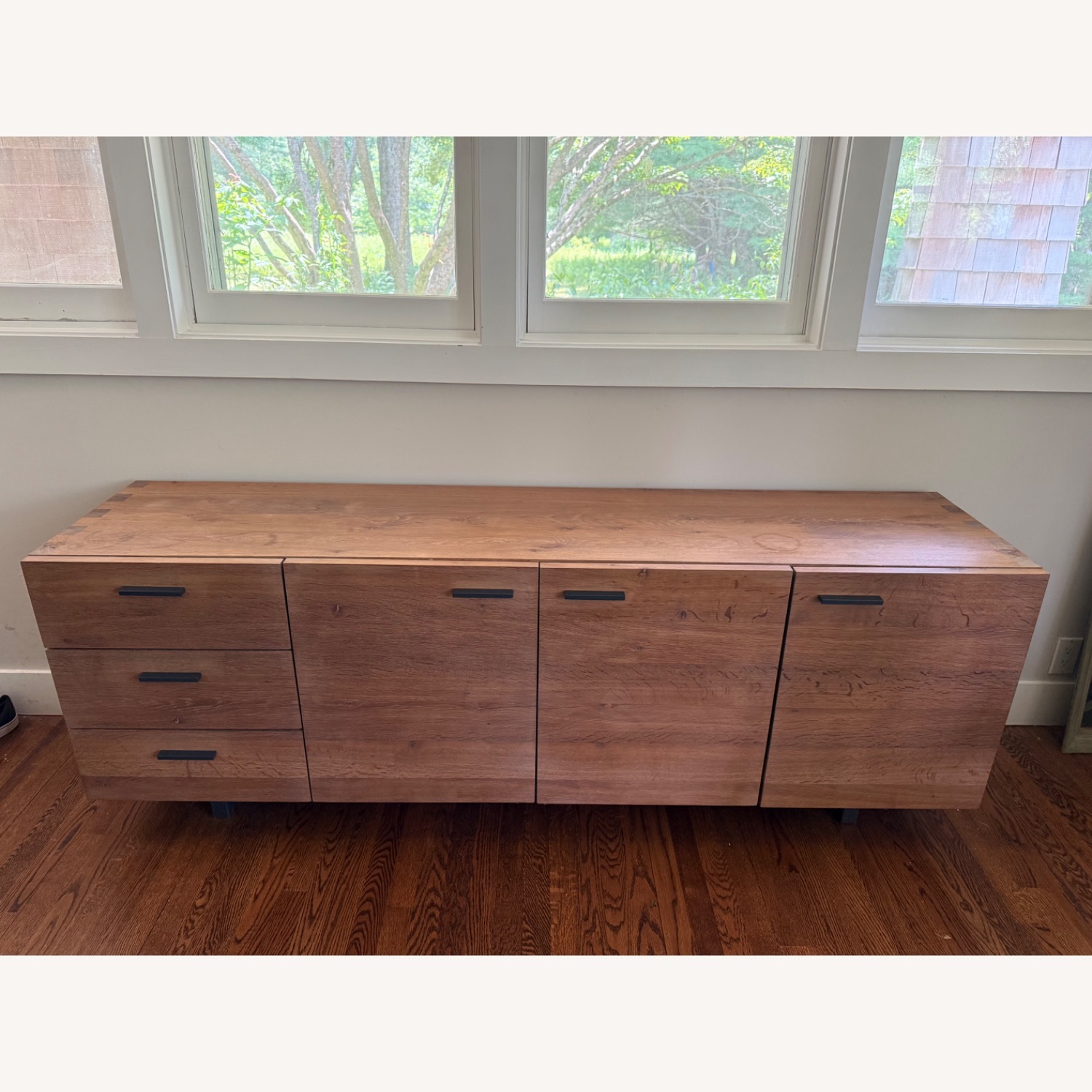 Crate & Barrel Aspen Wood Sideboard - image-1